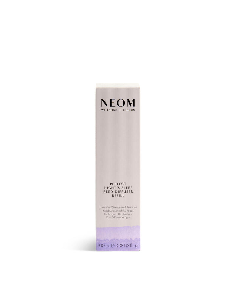 NEOM Perfect Night's Sleep Reed Diffuser Refill 100ml, imported from the UK