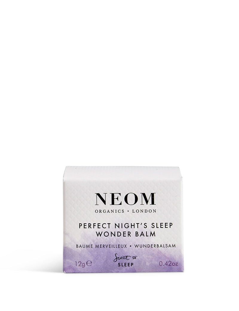 NEOM night-time soothing balm with lavender and chamomile 12g, imported from the UK