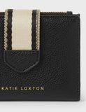 Katie Loxton faux leather purse with gold initials - British product