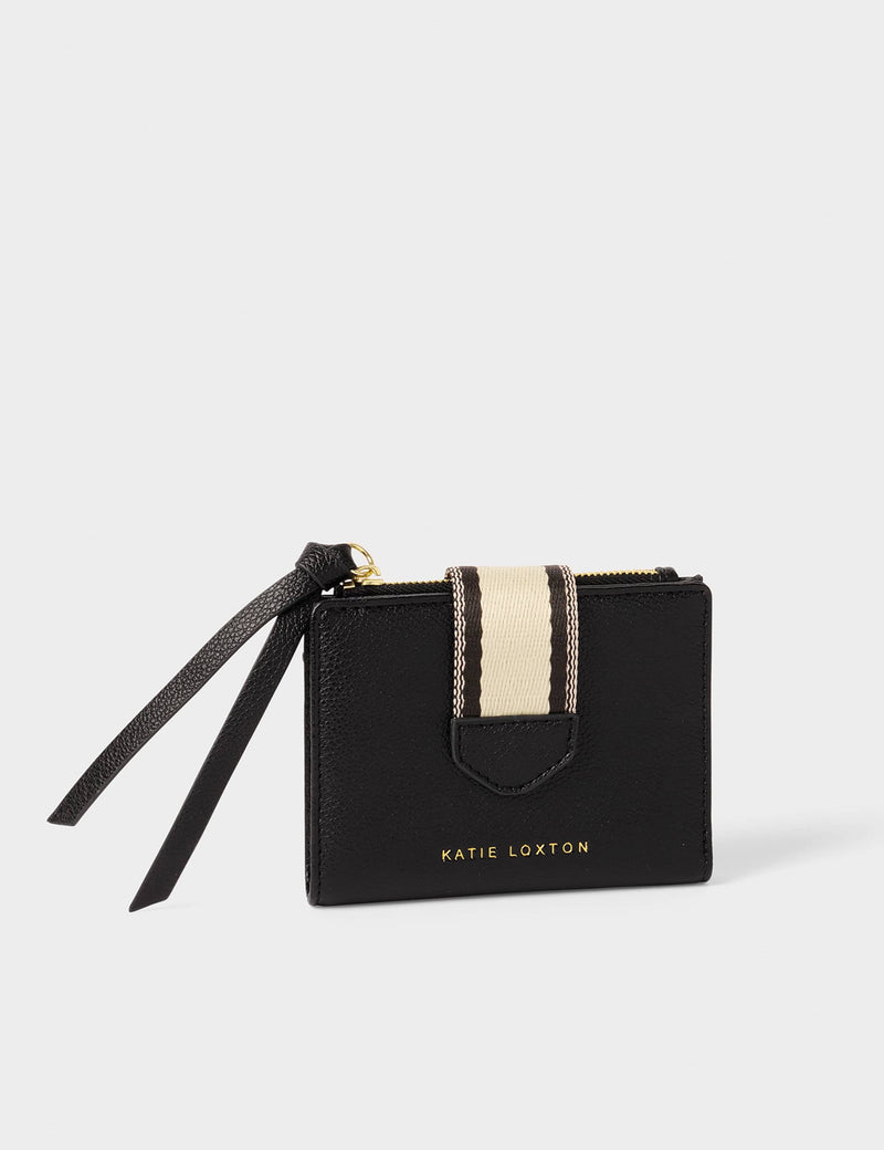 Katie Loxton faux leather purse with gold initials - British product