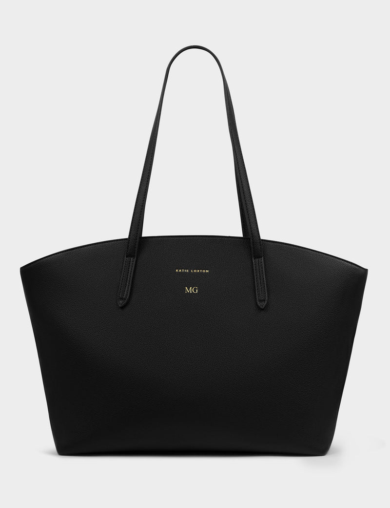 Katie Loxton personalised faux leather tote bag, imported from the UK