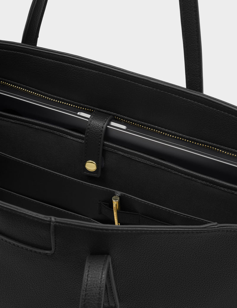 Katie Loxton personalised faux leather tote bag, imported from the UK