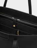 Katie Loxton personalised faux leather tote bag, imported from the UK