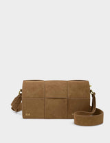 M&S Katie Loxton Personalised Faux Suede Woven Cross Body Bag- Buy online at McGrocer