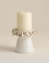 M&S Petal Ceramic Pillar Candle Holder- Buy online at McGrocer