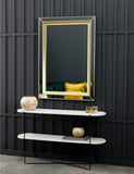 Phantom extra large rectangular wall mirror 8.75 kg, imported from the UK