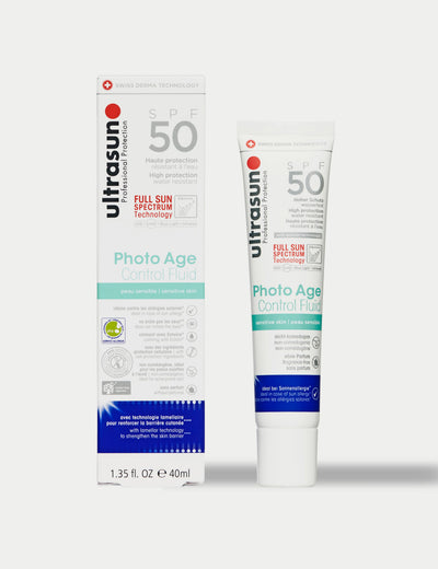 M&S Ultrasun Photo Age Control Fluid SPF 50 Sunscreen Fluid 40ml- Buy online at McGrocer