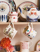 M&S Emma Bridgewater Pink Hearts Mummy Ceramic Mug- Buy online at McGrocer