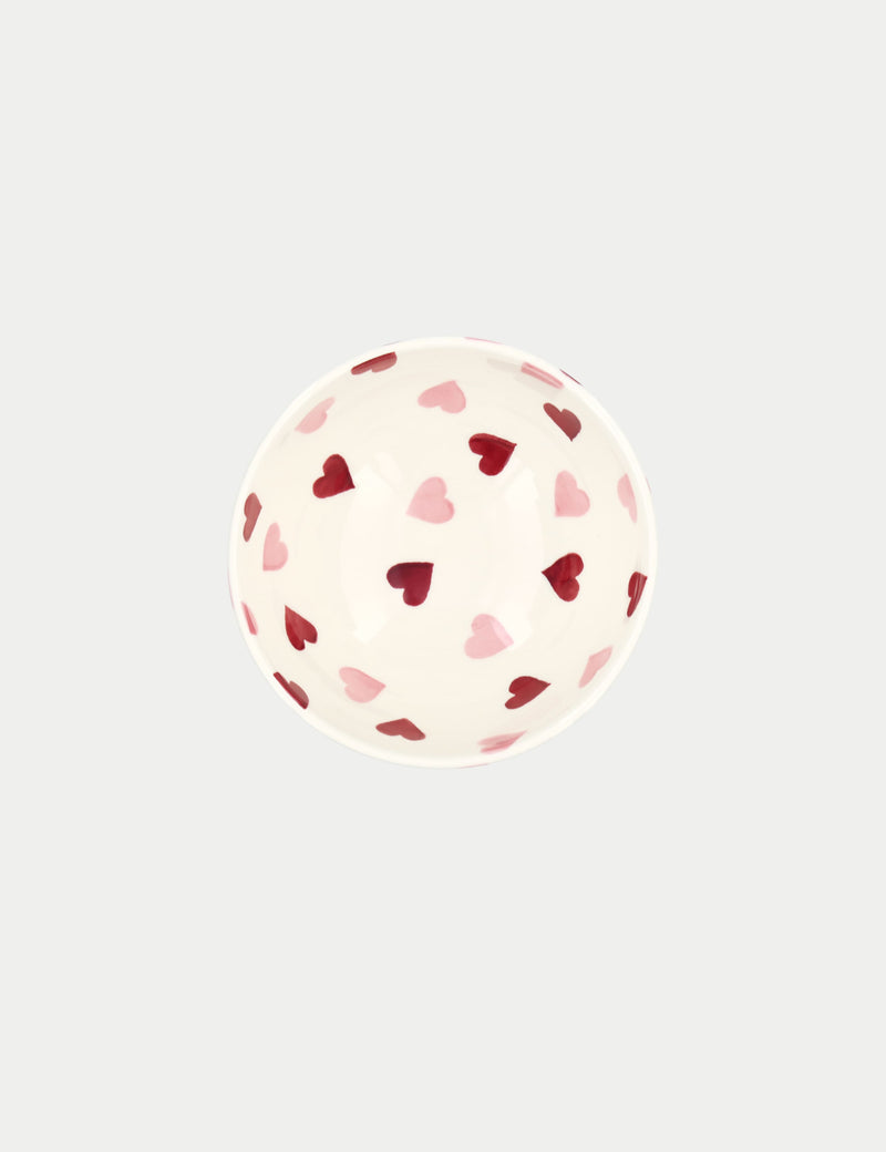 Emma Bridgewater pink hearts nibble bowl, UK version