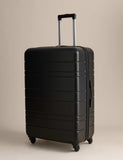 Pisa large hard shell suitcase with four wheels - British product