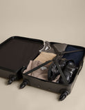 Pisa 4 wheel hard shell medium suitcase, imported from the UK