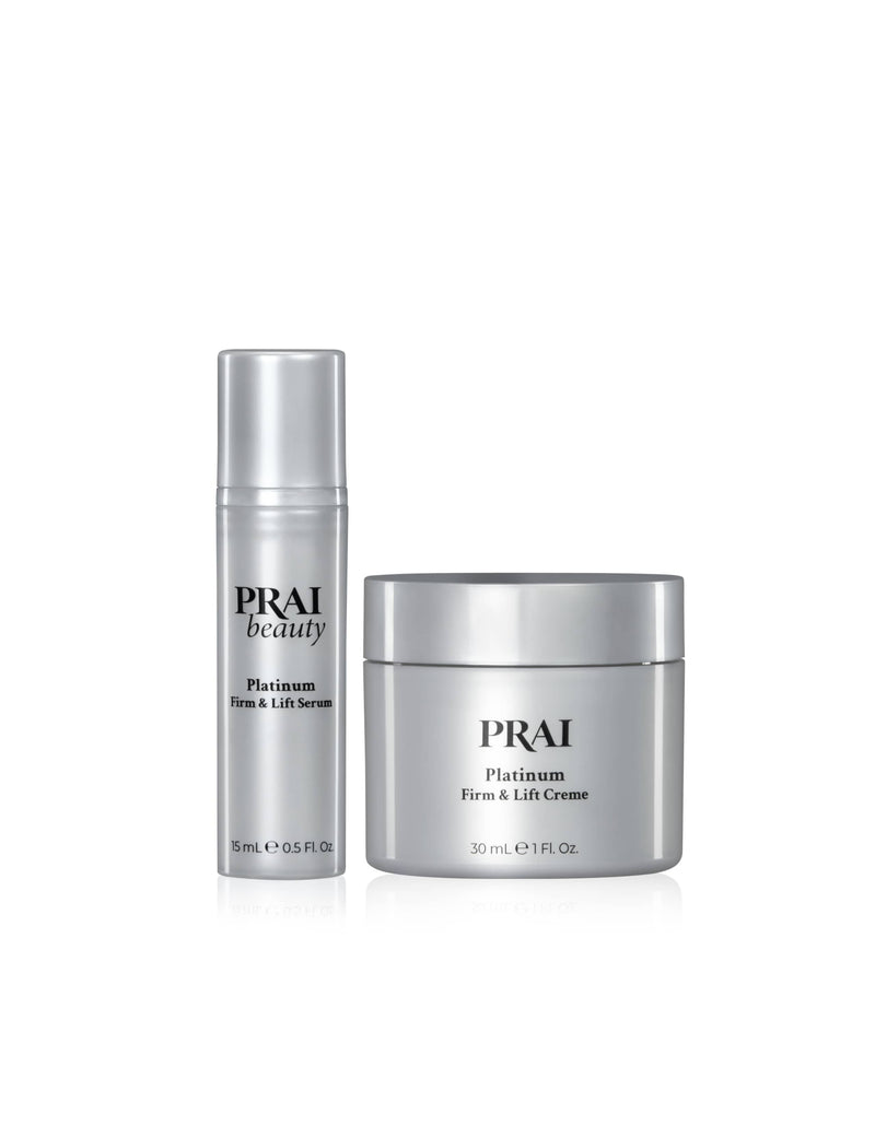 Platinum Firm and Lift skincare duo, UK version