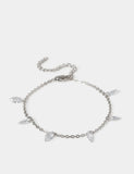 M&S platinum plated droplet bracelet - British product
