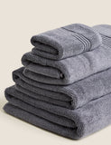 Plush Egyptian cotton towel with 800 GSM, imported from the UK