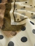 M&S polka dot scarf 90x190cm, imported from the UK