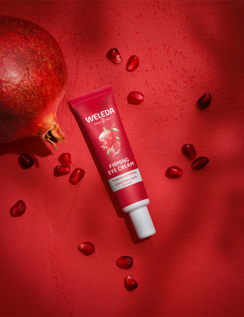 Weleda Pomegranate & Maca Root firming eye cream 12ml, imported from the UK