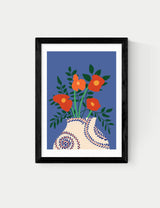 M&S East End Prints Poppy Framed Art Print- Buy online at McGrocer