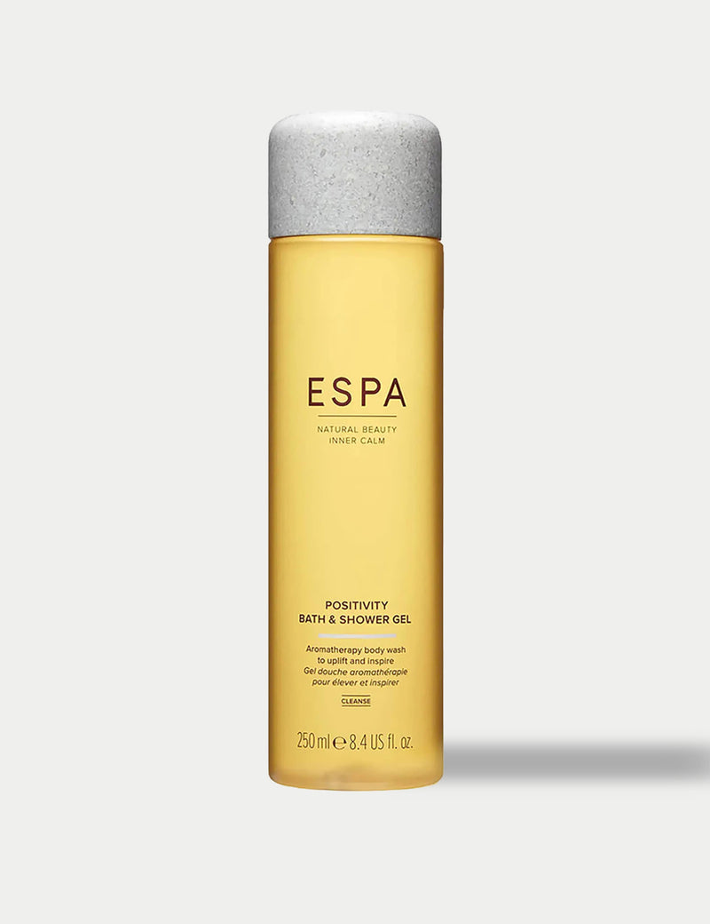 ESPA Positivity bath and shower gel 250ml, UK version