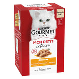 Cat food pouches poultry selection 6x50g, imported from the UK