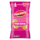Prawn cocktail flavour crisps, 6 pack - British product