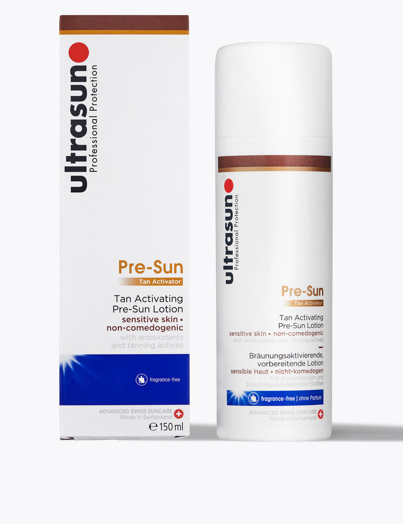 Ultrasun Pre Sun Tan Activator 150ml, imported from the UK