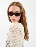 Accessorize cat eye knot sunglasses (British brand)
