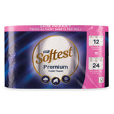 Premium 3 ply toilet paper 12 pack with 320 sheets (British brand)