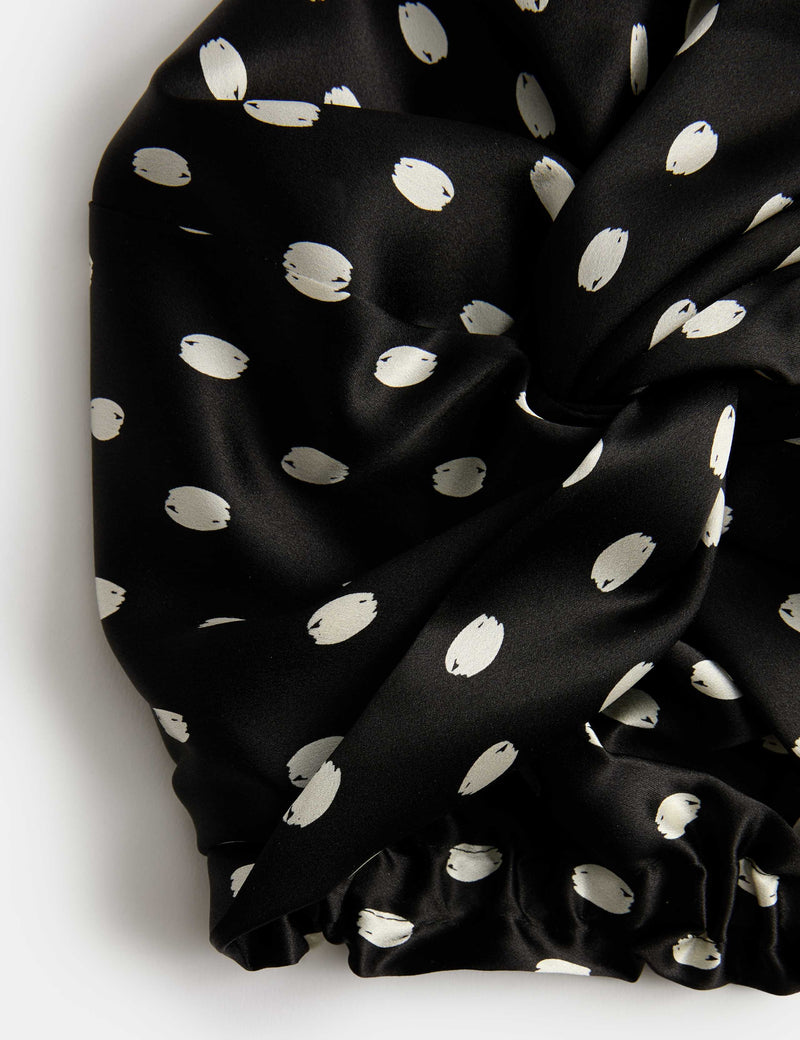 M&S printed pure silk hair turban - British product