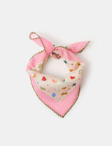 M&S Accessorize Printed Square Scarf- Buy online at McGrocer
