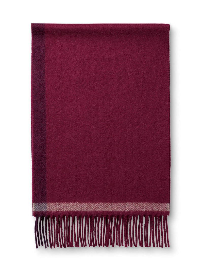 Charles Tyrwhitt pure cashmere herringbone scarf - British product