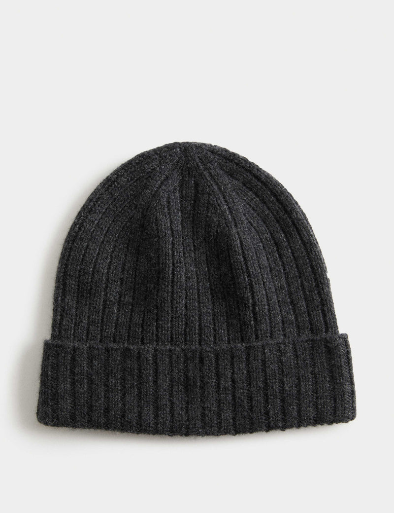 Autograph pure cashmere knitted beanie hat, imported from the UK