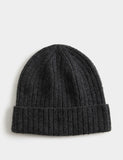 Autograph pure cashmere knitted beanie hat, imported from the UK