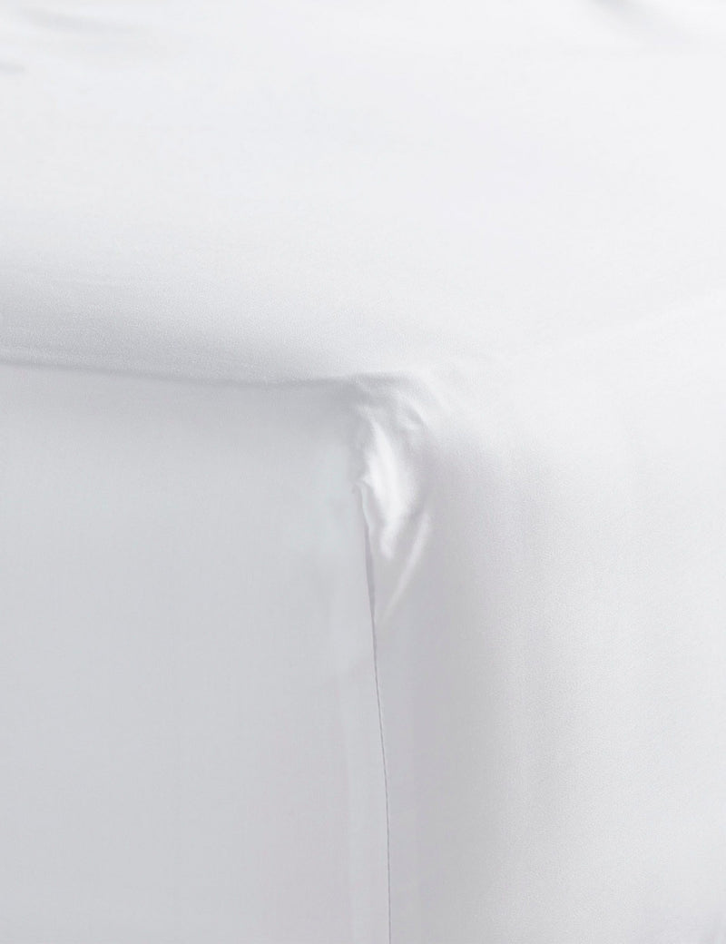 Bedfolk 300 thread count pure cotton flat sheet, imported from the UK
