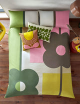 M&S Orla Kiely Pure Cotton Abacus Block Percale Bedding Set- Buy online at McGrocer