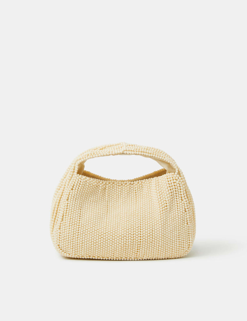 Accessorize pure cotton beaded grab bag (British brand)