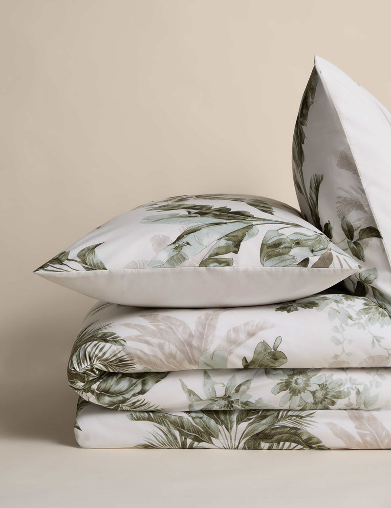 Pure cotton botanical reversible bedding set, UK version