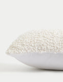 Boucle bolster cushion pure cotton 55cm, UK version
