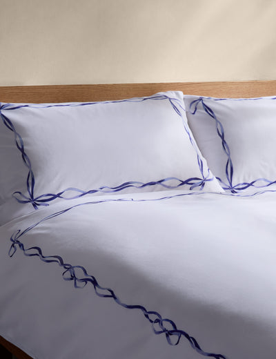 M&S Pure Cotton Bow Border Print Bedding Set – Jetzt bei McGrocer online kaufen