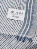 Joules pure cotton striped scarf, UK version
