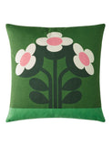 Orla Kiely cushion Buttercup print 45cm, imported from the UK