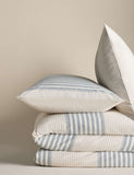 Pure Cotton Carter Stripe Jacquard Bedding Set, imported from the UK