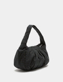 M&S pure cotton checked ruched shoulder bag, imported from the UK