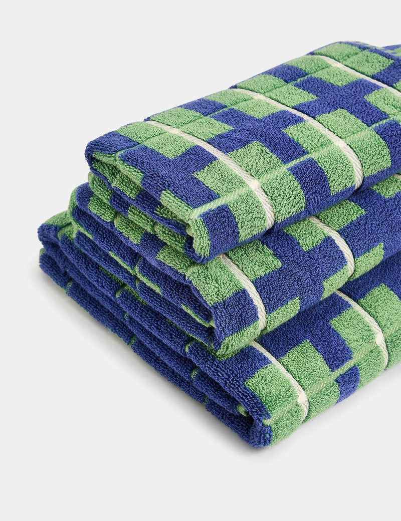 Pure Cotton Checked Towel
