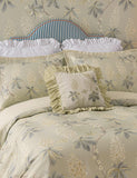 Sanderson pure cotton chestnut tree print cushion 45cm, imported from the UK