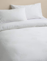 M&S Pure Cotton Coastal Broderie Bedding Set- Buy online at McGrocer