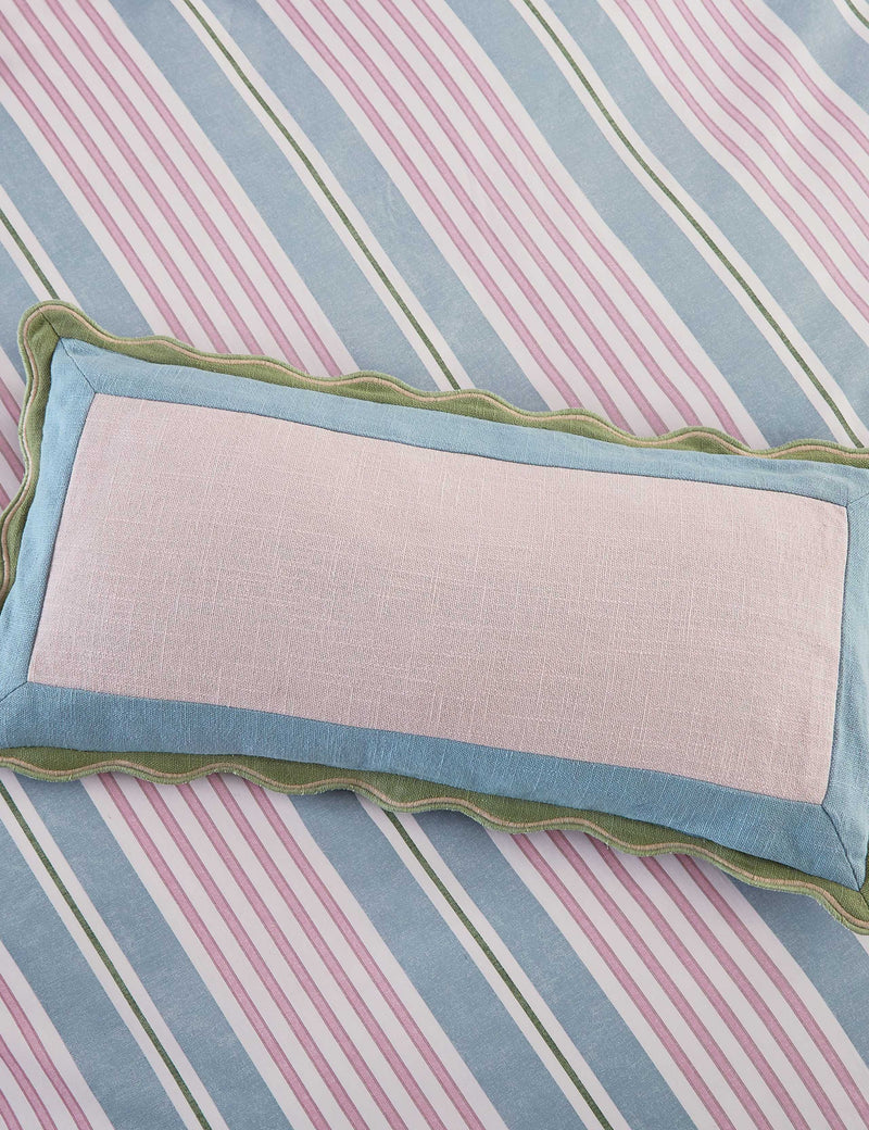 Joules large bolster cushion pure cotton, UK version