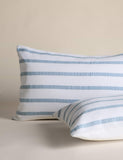 Pure cotton contrast striped waffle bedding set, imported from the UK
