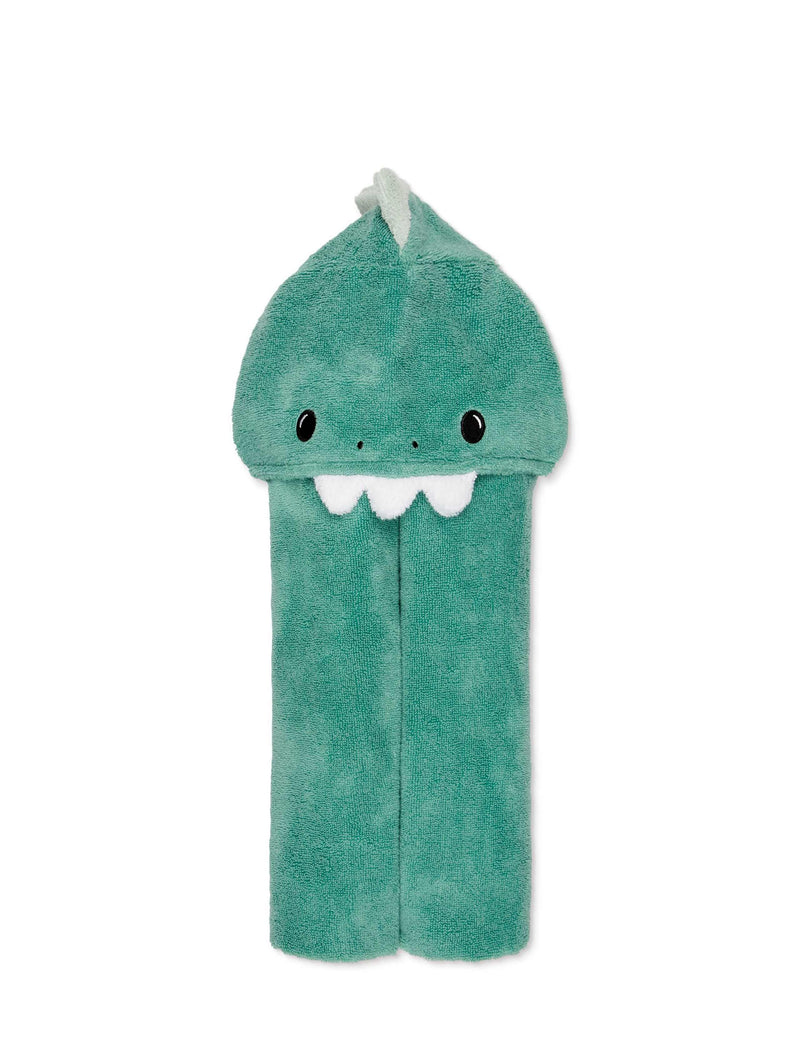 MORI dinosaur hooded toddler towel - British product