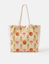 M&S Accessorize Pure Cotton Embroidered Shoulder Bag- Buy online at McGrocer