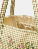 Accessorize pure cotton embroidered weekend bag, UK version